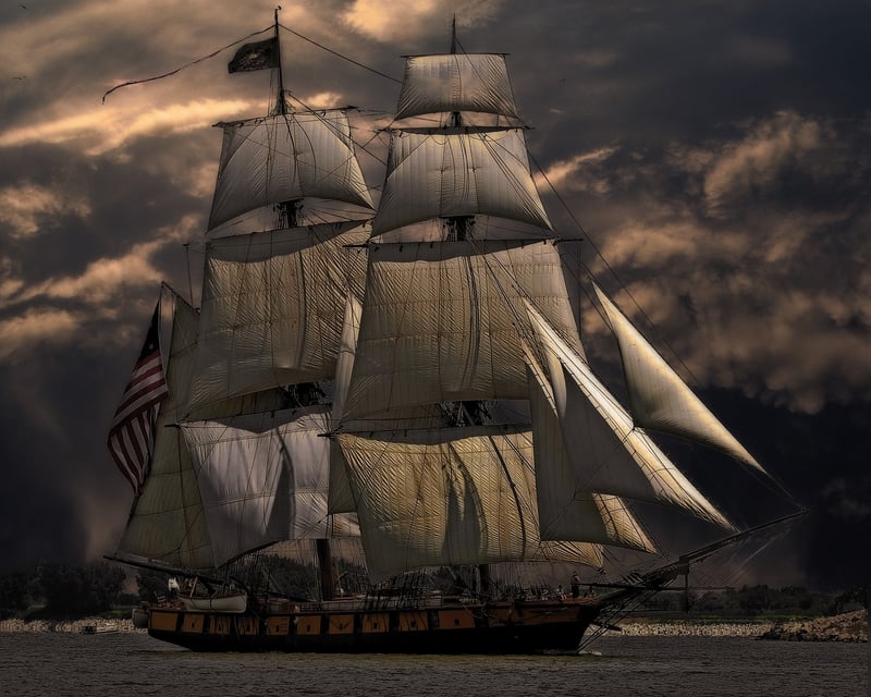 Revolutionary War Naval Battle